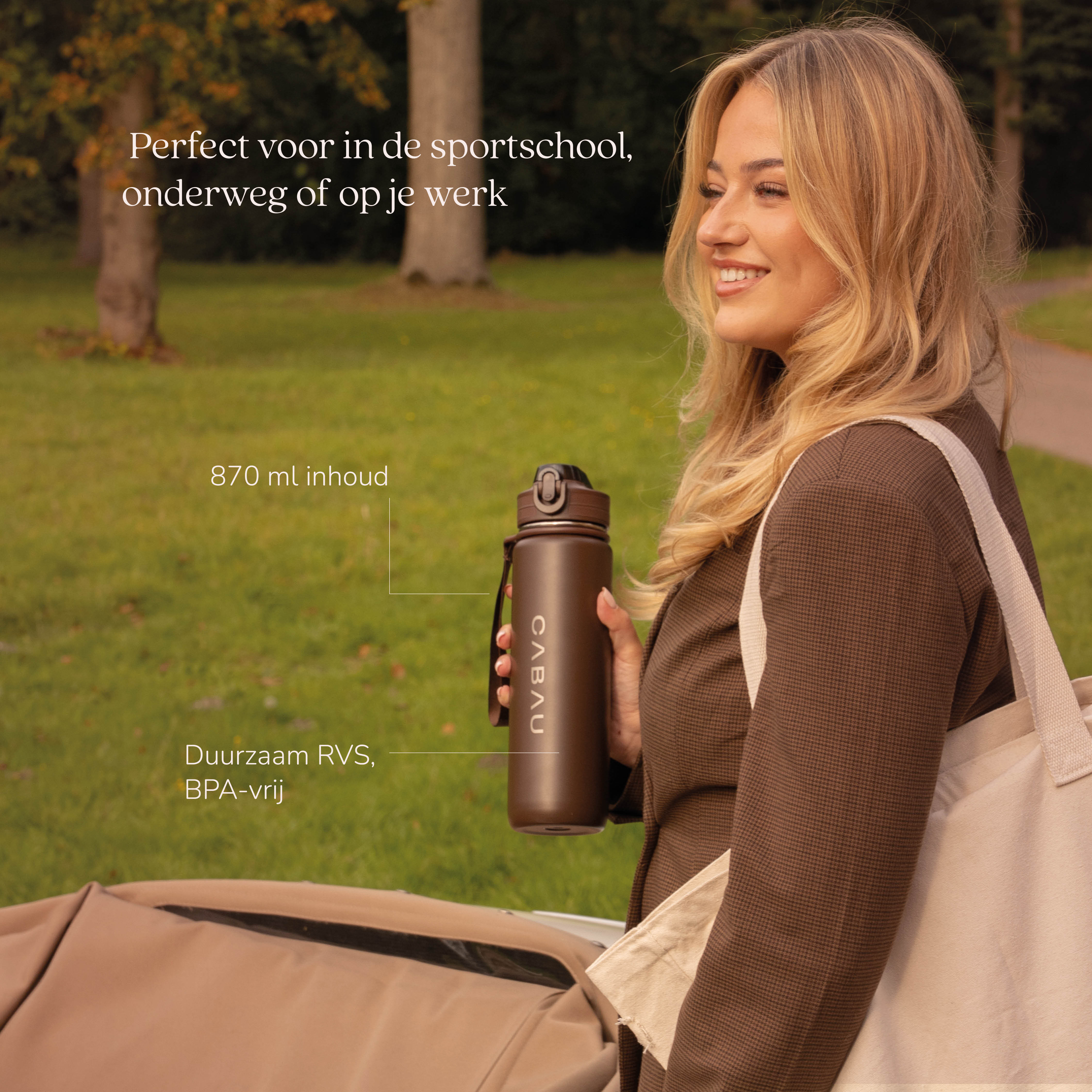 Bloom Flasche - Edelstahl