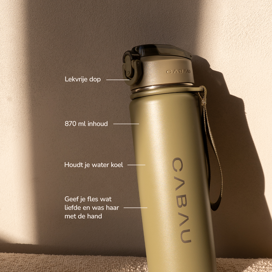 Cabau_drinkfles_staal_groen.png