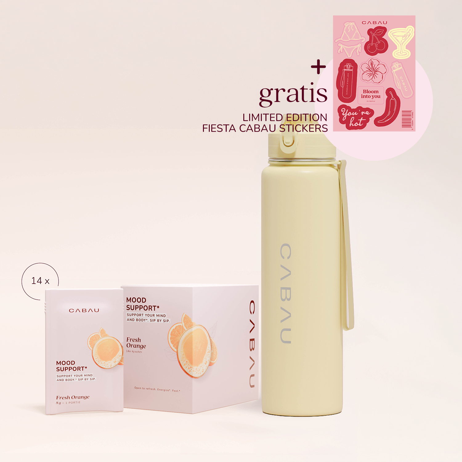 Self-Care Sips + Stainless Steel Bottle Bundle